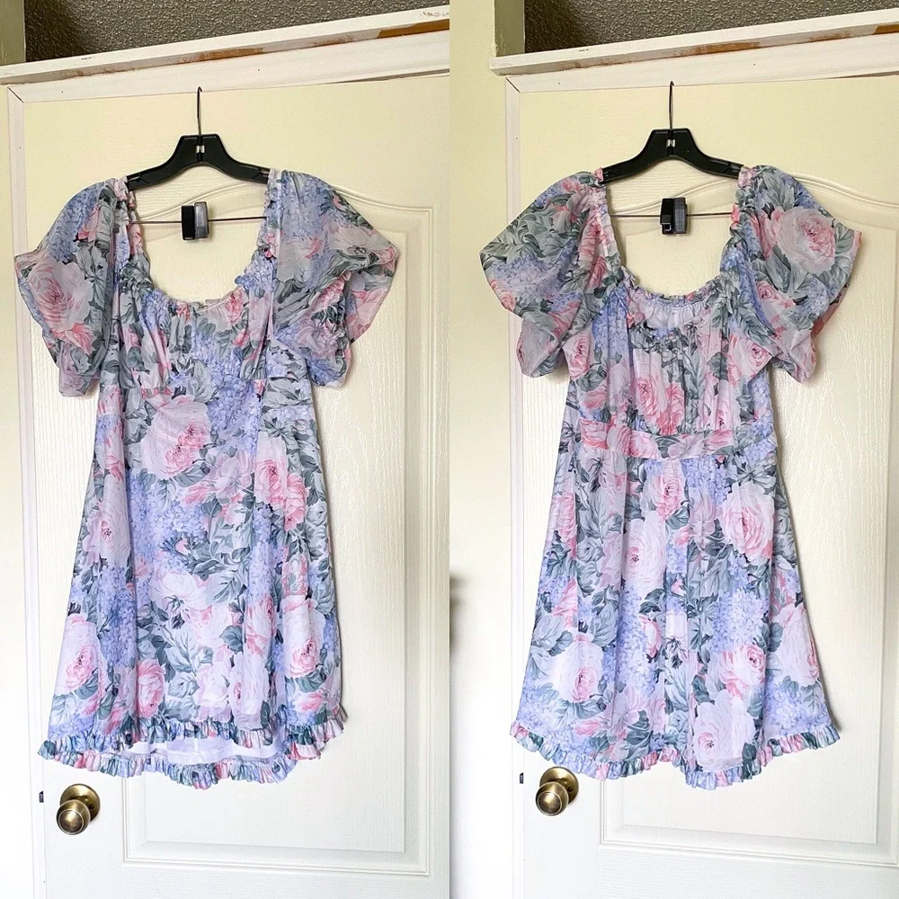 Selkie Dress My So Called Life Nightie Floral Mini Summer 2X EUC - Picture 2 of 6